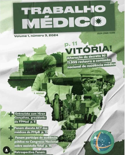 Publicada nova edição da Revista Trabalho Médico