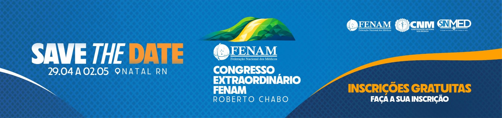 Inscrições abertas para o Congresso Extraordinário da Fenam em Natal